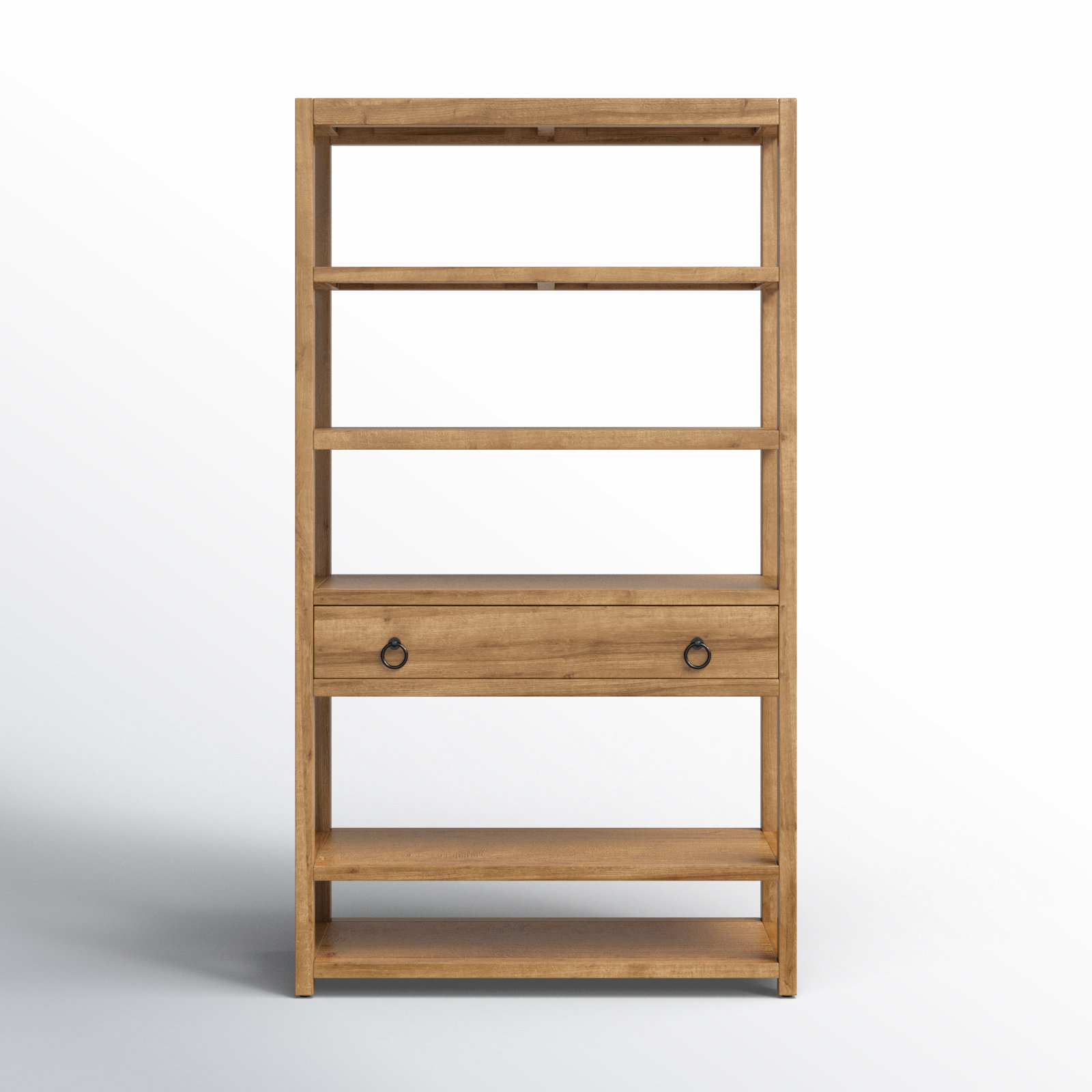 Elin 39" Bookcase, Natural