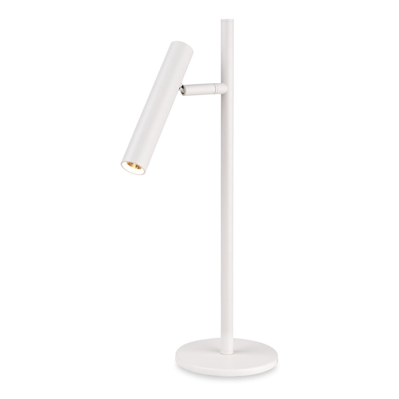 Metal Desk Lamp, White