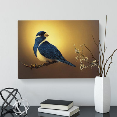 Contemporary Bird - Wrapped Canvas
