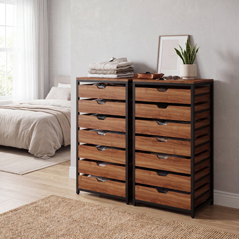 Wynde 7 Drawer Storage Drawer