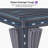 PURPLE LEAF Louvred Pergola with Netting and Curtains-96924934