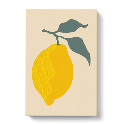 Lemon Fruit - Wrapped Canvas Print