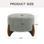 Pouf en chenille de 51 cm de large-1442636897