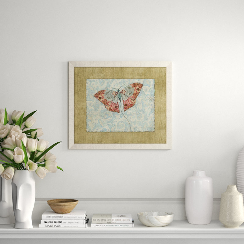 Horizontal Butterfly Collage 3 Print