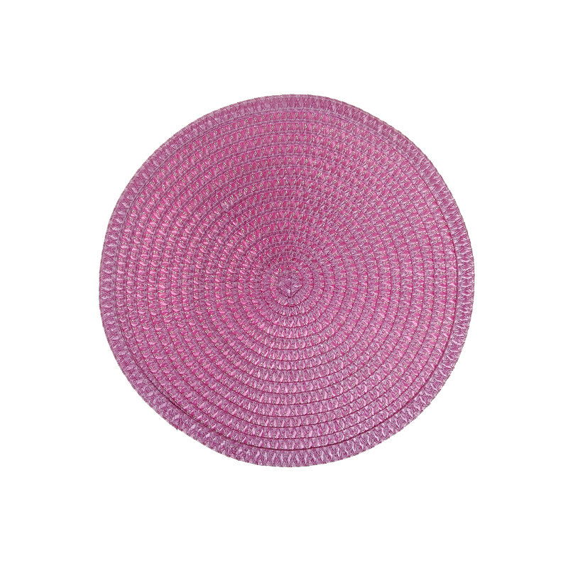 Récapitulatif de vinyle 15 po rond Lisbeth, Mauve