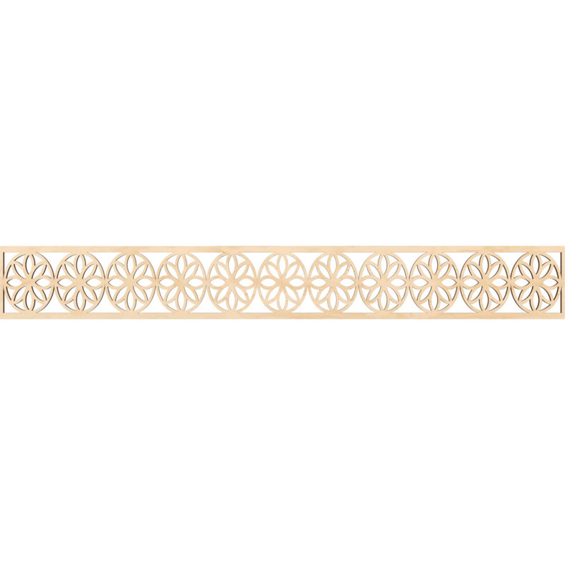 Moulure Blume, Bouleau, H 6 po x l 46,5 po x P 0,25 po