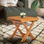 Miami Outdoor Square Teak Side Table