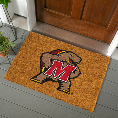 University of Maryland Large Full Color Coir Mat, 36"x24"