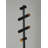 Ronnette 72'' Black LED Tree Floor Lamp