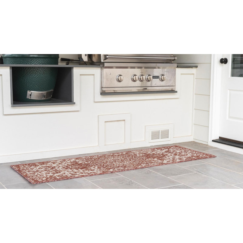 Allayna Dubai Indoor/Outdoor Rug, Runner 2' x 6'1"