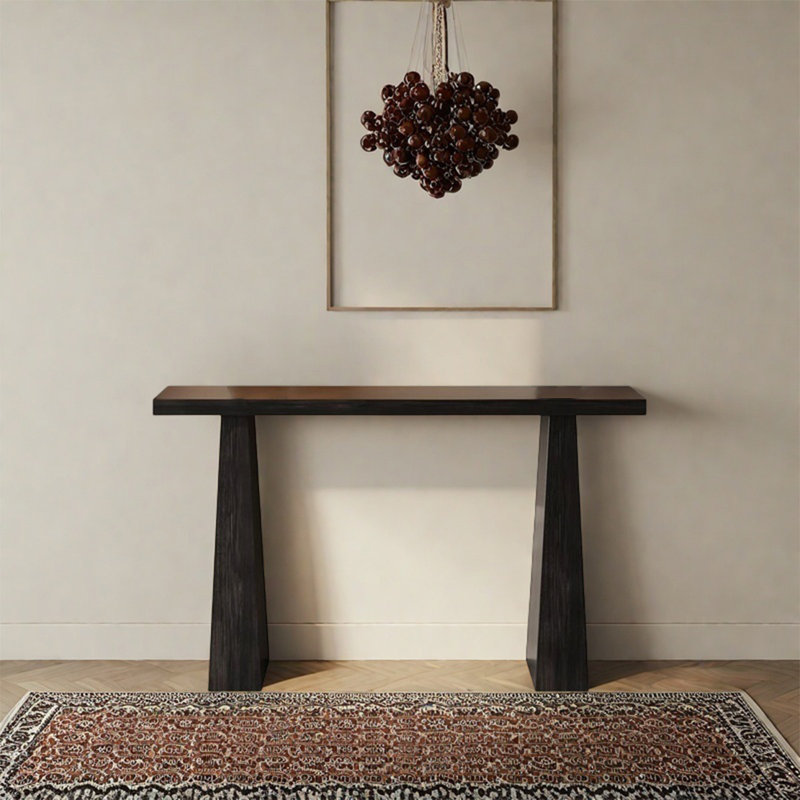 Console Modern Minimalist, Noir, noir, noir, noir, H 31,5 po x l 47,24 po x P 15,75 po