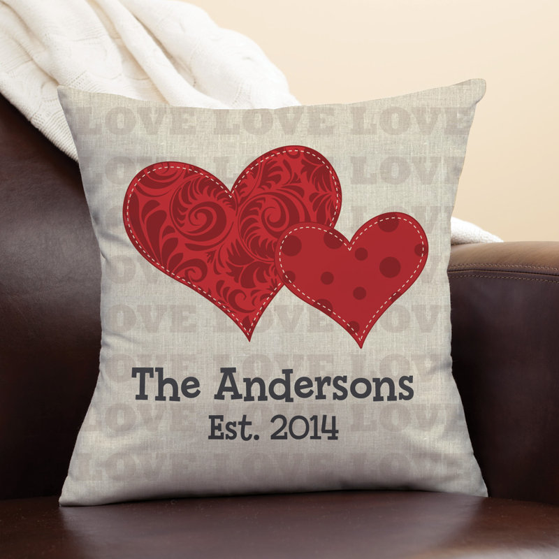  Coussin Heart of Love, Oui