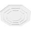 Westin Architectural Grade PVC Contemporary Ceiling Medallion-36079048