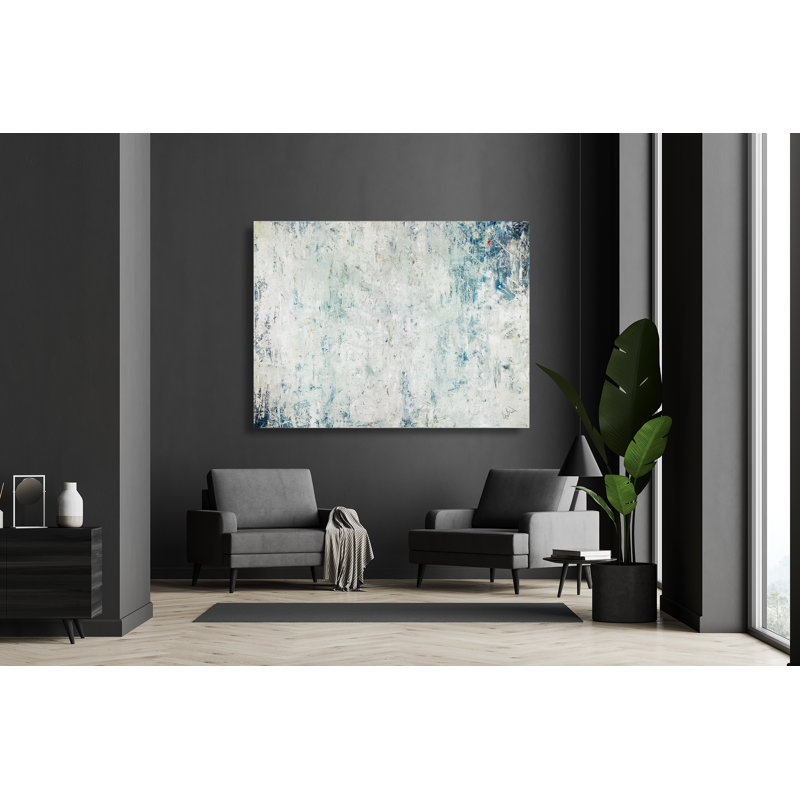 Glacier - Artist Enhanced Canvas Print, Wrapped Canvas, 36" H x 48" W x 1.5" D
