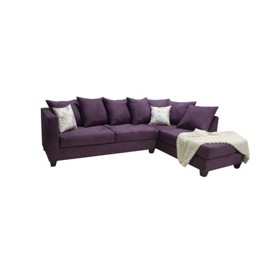 Westynn Corner Chaise Sectional in Microsuede