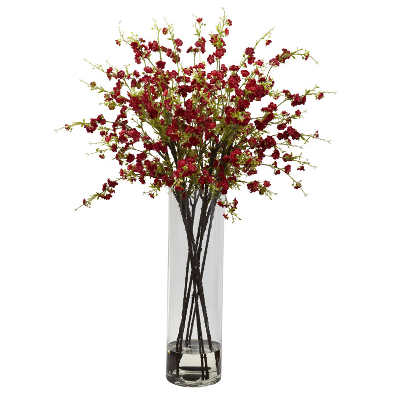 Arrangement in Vase, Red