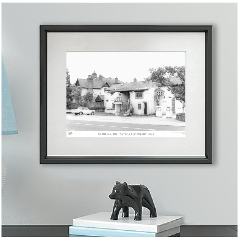 Wetheral, The Fantails Restaurant C1965 - Single Picture Frame Print, 28cm H x 36cm W x 2.3cm D