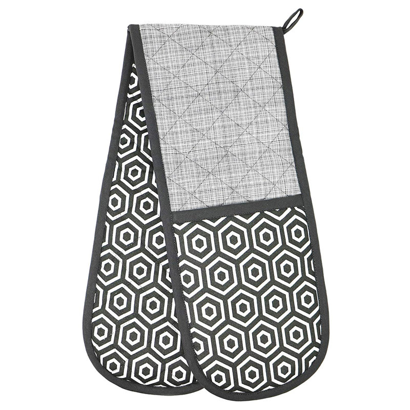 Clay Roberts Geometric Cotton Oven Mitt