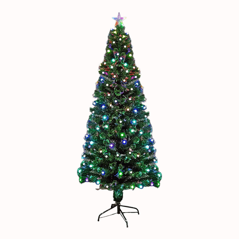 Lighted Artificial Christmas Tree, 3 ft.