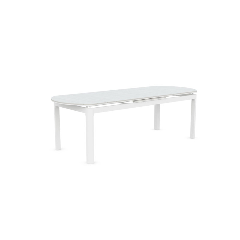 Seville Extendable Dining Table, White