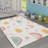 Luxurious Area Rug (2.6 x 4.6 Feet), 100% Polyester, 740 g/m² | Soft Velvet Fabric, Non-Slip Felt Dot Underside, Laminated Sponge for Comfort | Antibacterial, Machine Washable at 30°C | Elegant Home Décor-1061868605