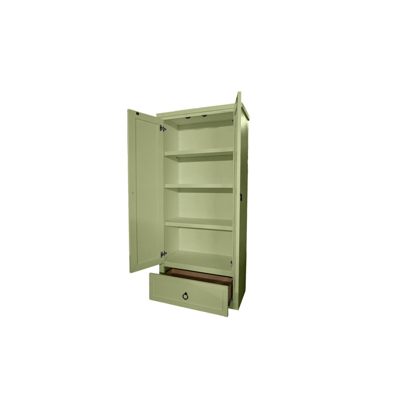 Garde-manger de 72 po Alexianna, Sauge d'été, H 72 po x l 30 po x P 17 po