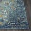 Tapis bleu marine à motif floral Mogos-69892533