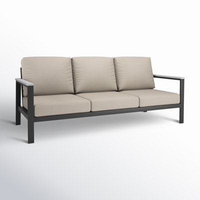 Townsend 80'' Wide Outdoor Patio Sofa with Sunbrella® Cushions