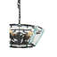 Achiuta 5 - Light Geometric Chandelier