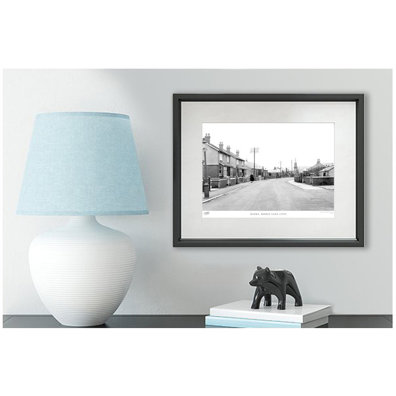 Banks, Hoole Lane C1955 by Francis Frith - Single Picture Frame Print, 40cm H x 50cm W x 2.3cm D