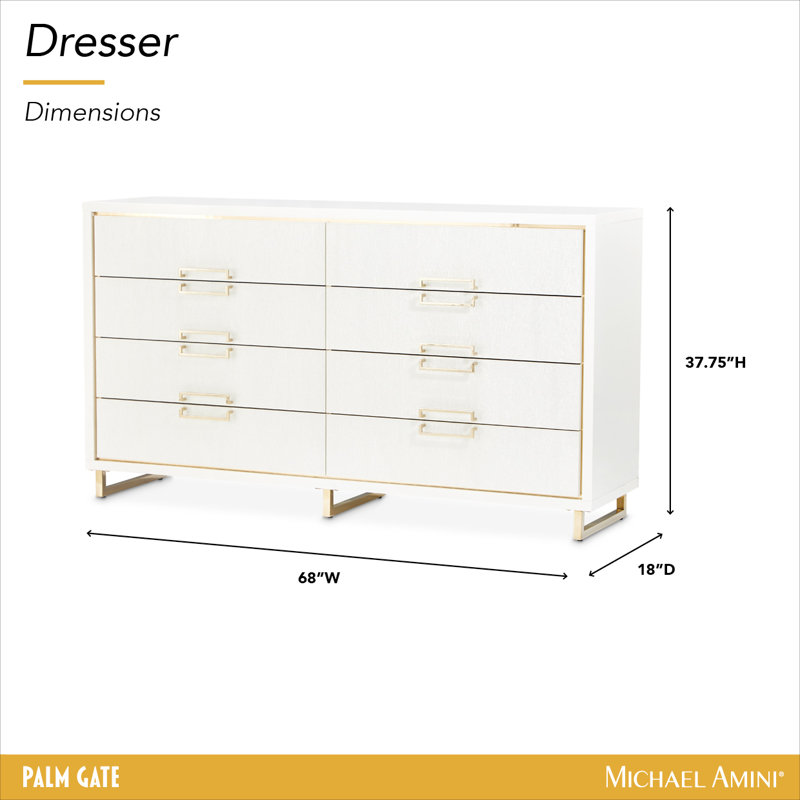 Palm Gate 6 - Drawer Dresser