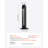 1500W Infrared Heater Electric Space Heater Remote Control 3 Speeds Tower