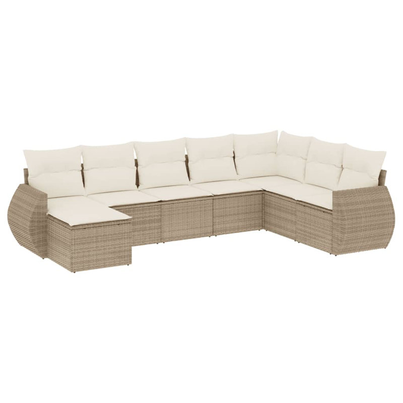 Ensemble de canapé de jardin Vidaxl