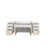 Nero 79" White Lacquer Executive Credenza-15190285
