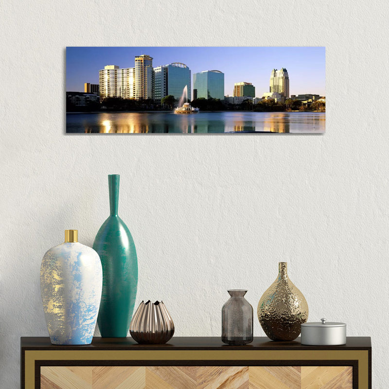 Orlando, Florida, USA - Wrapped Canvas Panoramic Print, 30.48 cm H x 91.44 cm W x 1.91 cm D