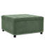 Square Storage In , Design, Nailhead Accents, Perfect For Home Office Decor, Contemporary Look Footstool With Hidden Storage, Suitable Multiple Rooms, Medium Duty Fabric