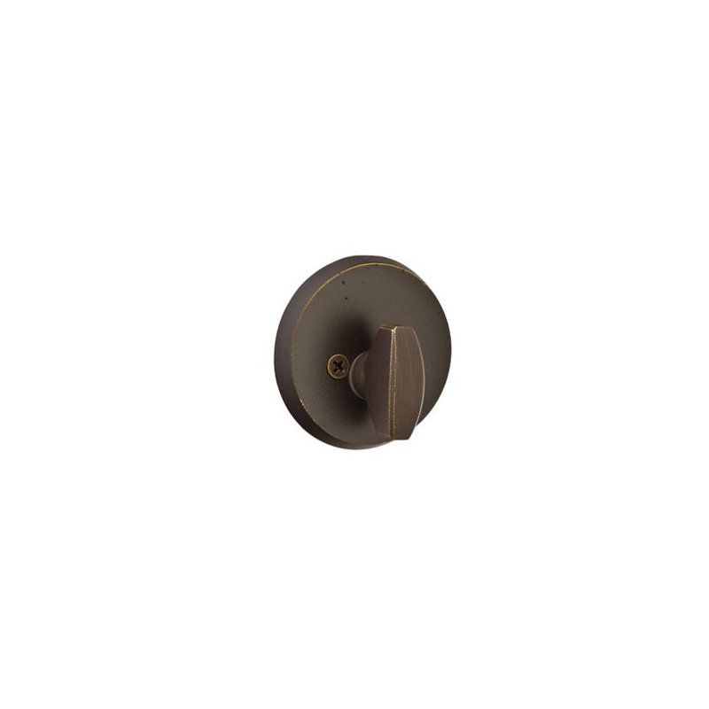 Boulon à pêne dormant simple face Sandcast # 2 finition bronze blanc, Bronze blanc tombé
