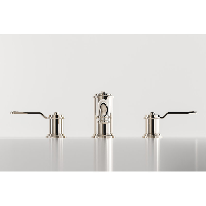 Armstrong™ Widespread Lavatory Lever Handle Faucet with Low Spout, Polished Chrome