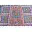 Tapis turc kilim vintage fait à la main avec décoration bohémienne pour le salon