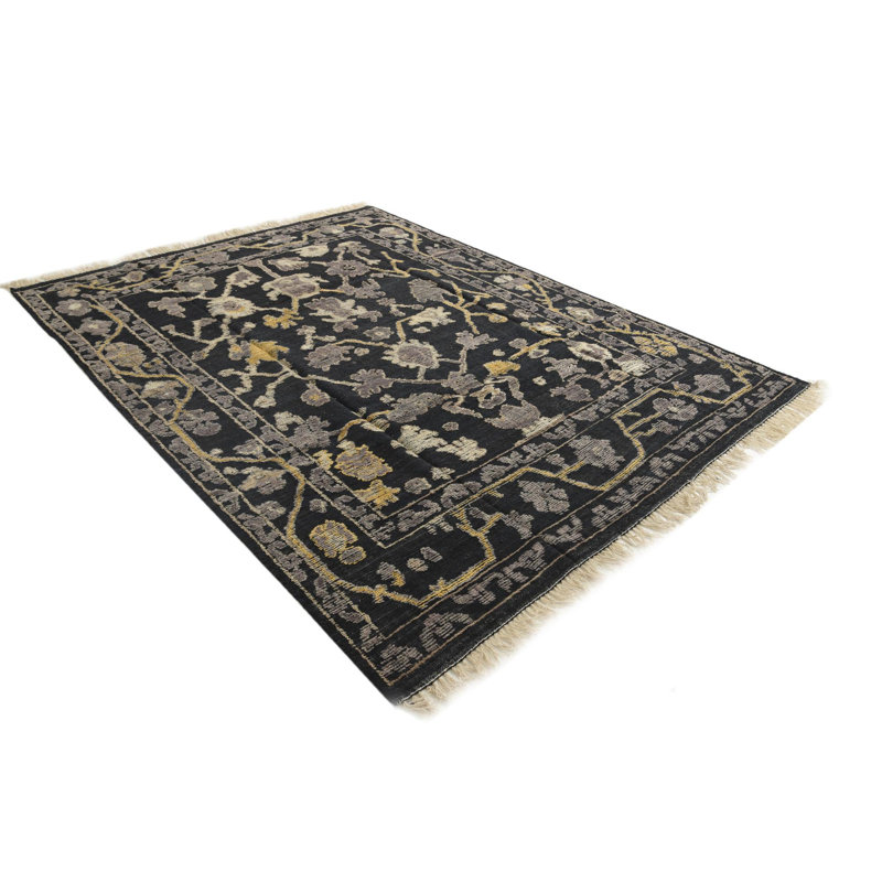 Tapis noir Pursley