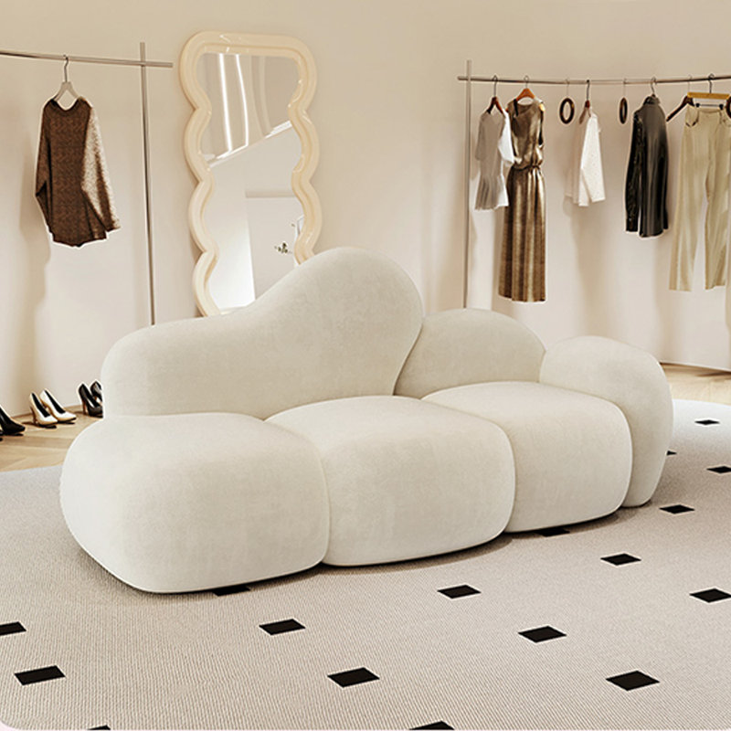 Méridiennes d'intérieur Leisure Flannelette, Orienté à droite, Beige