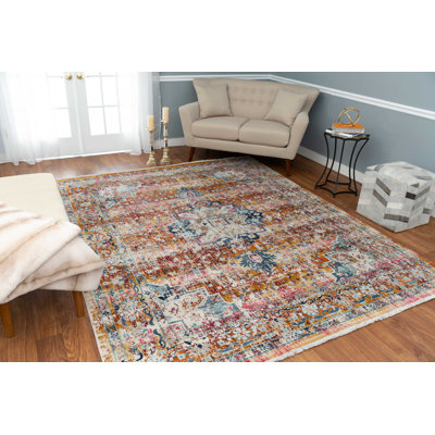 Lucha Oriental Indoor Rug