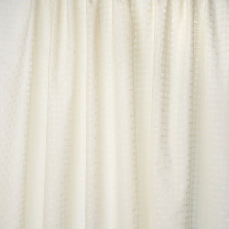 Borealis Check Sheer Fabric