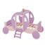 Lit simple de style princesse avec couronne-654245819