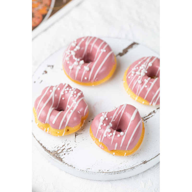 Heart Shaped Cake Donut Pan Heart Shaped Cake Pans 12-Cavity Donut