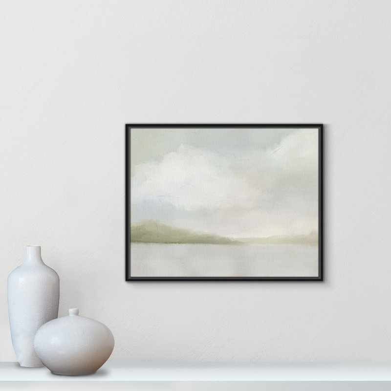 Queensland " A Tranquil Morning ", 23.5" H x 29.5" W, Black
