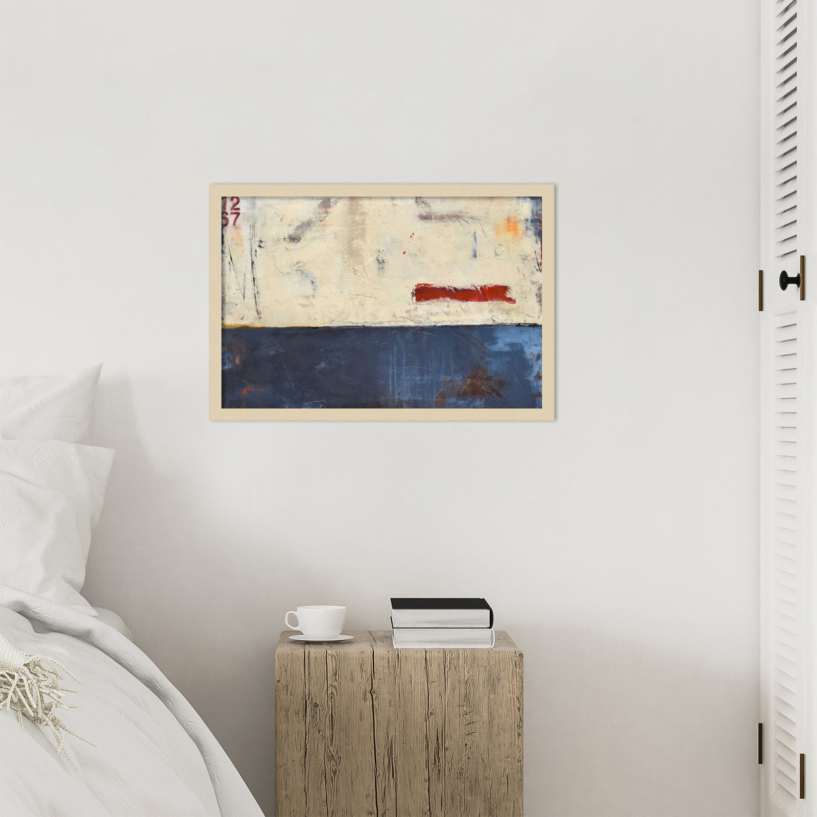 Label 1267 Print by Erin Ashley, Brown, 17" H x 25" W