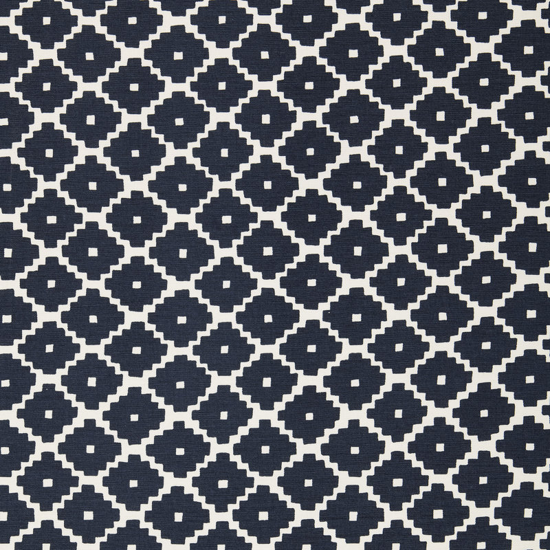 Tissu ziggourat, Bleu marine