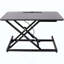 Bureau pour ordinateur portable à hauteur ajustable, poste de travail assis-debout réglable avec plateau à clavier-1671535231