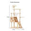 Multi-Level Cat Tree Condo with Clear Capsule Perch, Sisal Scratching Posts and Ladder